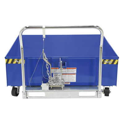 Poubelle à profil bas 239,65 gallons