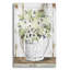 «White Floral Dreams» par Cindy Jacobs, art mural en verre acrylique-1875174135