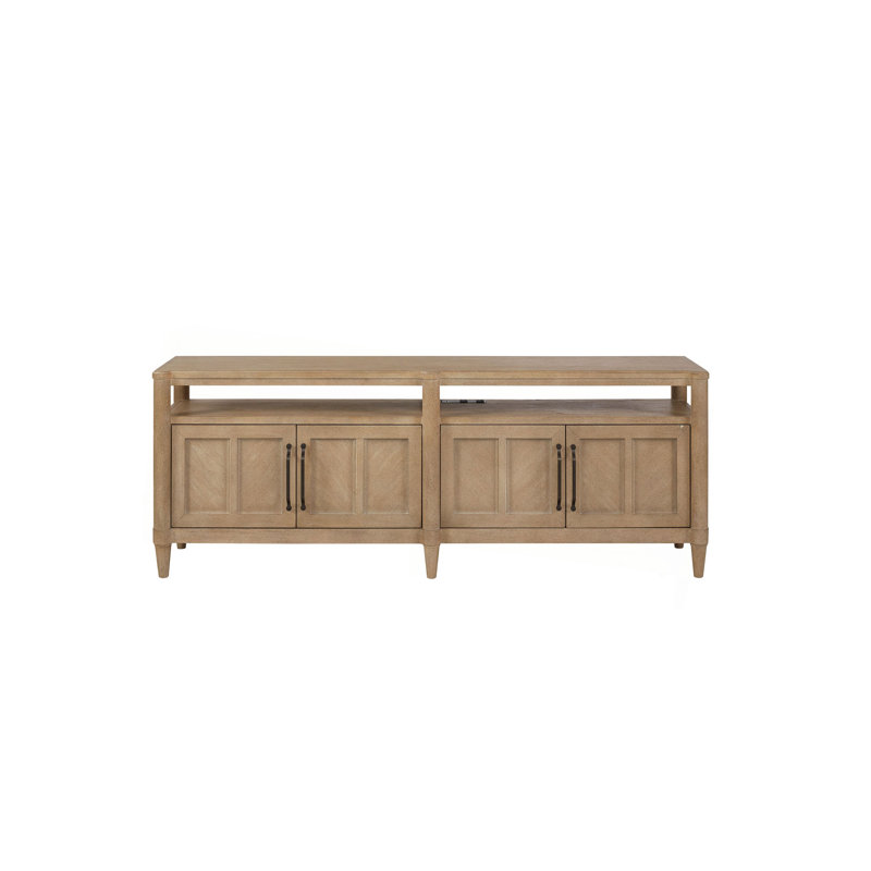 Entertainment Console With Storage And Transitional Design