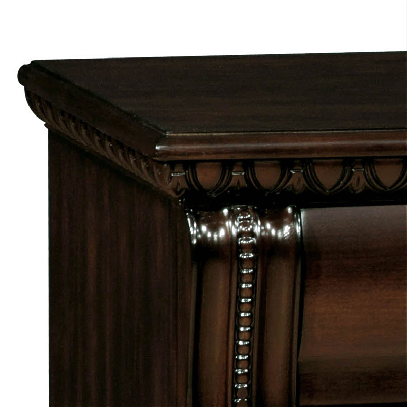 Aamina 28'' W Solid Wood 3-Drawer Nightstand