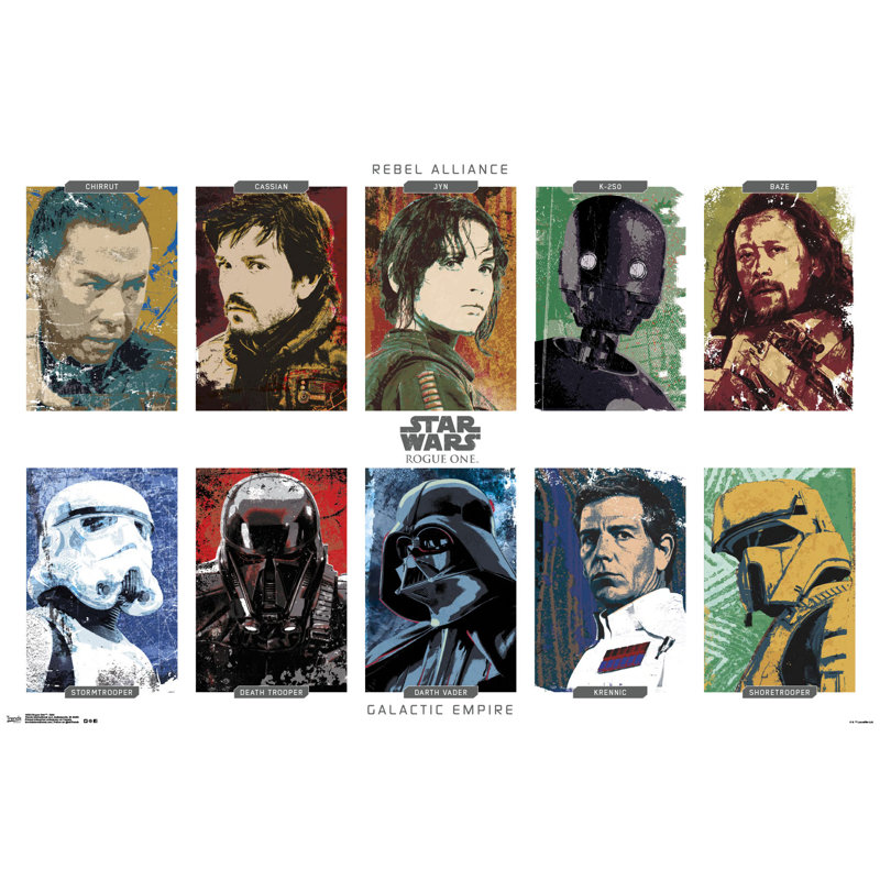 Guerres de l’étoile : impression sur papier non-conforme one-grid