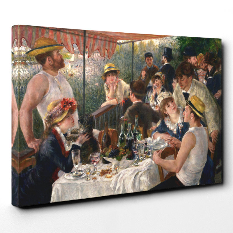 Pierre-Auguste Renoir - Wrapped Canvas Painting, 35cm H x 50cm W