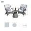 Yuva 2 - Person Wicker Patio Dining Set with Round Table , Cushions Included-2052180837