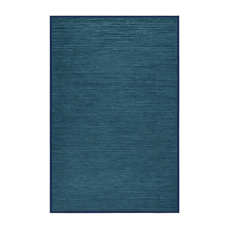 Machine Washable Solid Gray Area Rug, Rectangle 2' x 3'
