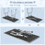 Table de toilettage pliable réglable et pliable H 29,5 po x l 23,6 po-93526460-93526456