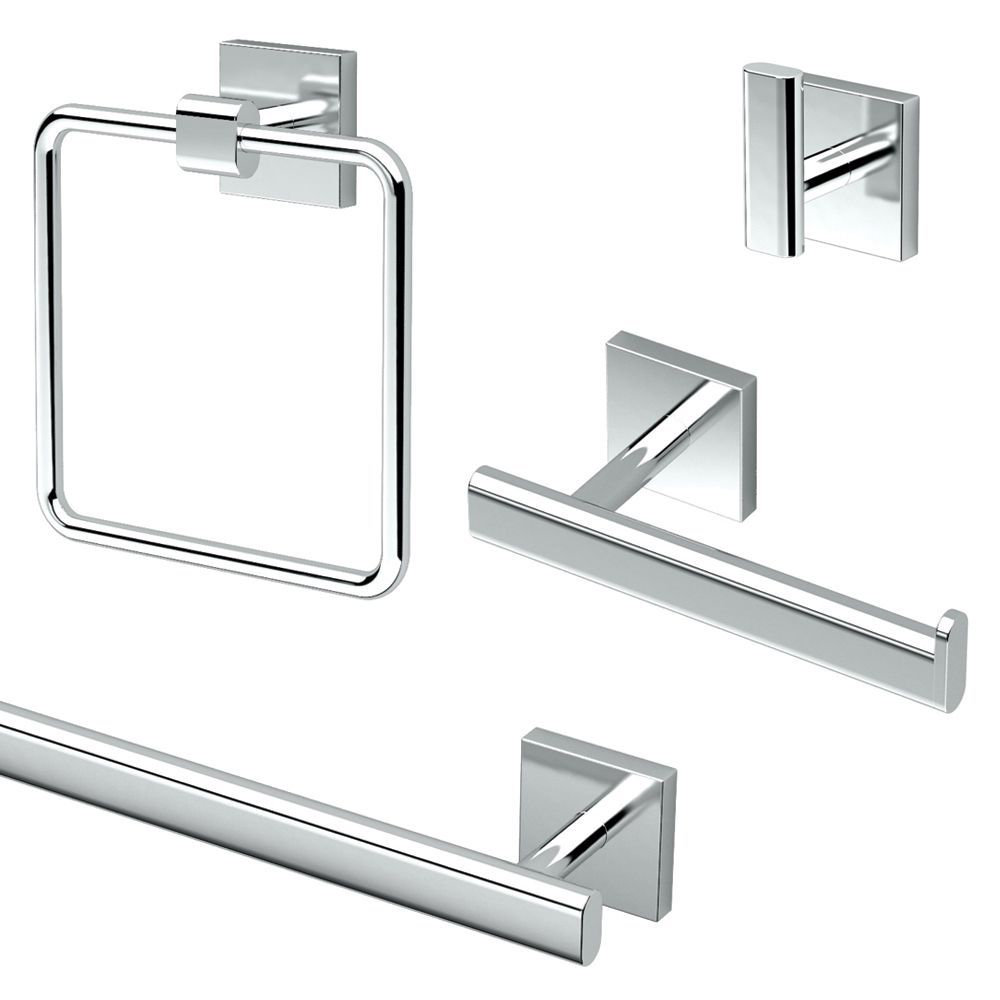 Elevate 4 Piece Bathroom Hardware Set Gatco 