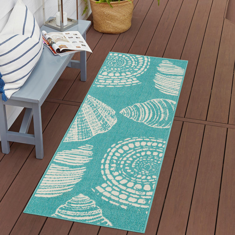 Geo Indoor / Outdoor Rug, Runner 2' x 6'1"