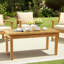 Table de patio en bois brun clair-1230664087
