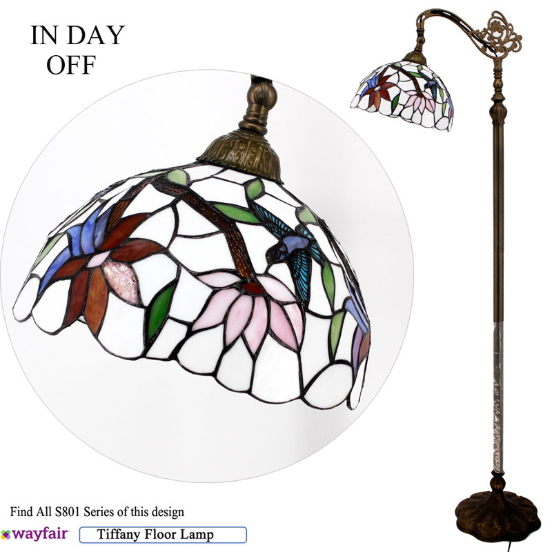 Lampe sur pied arquée 64 po Celestina