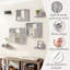 Tablettes murales flottantes en bois-904436888