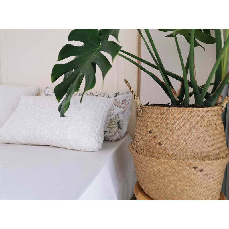 Bhargava Laundry Basket with Handles, 27 x 32 x 32