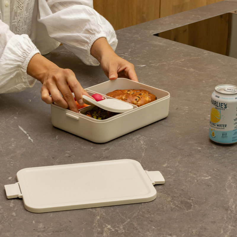 Brabantia Make & Take Lunch Box Bento, Large, Soft Beige