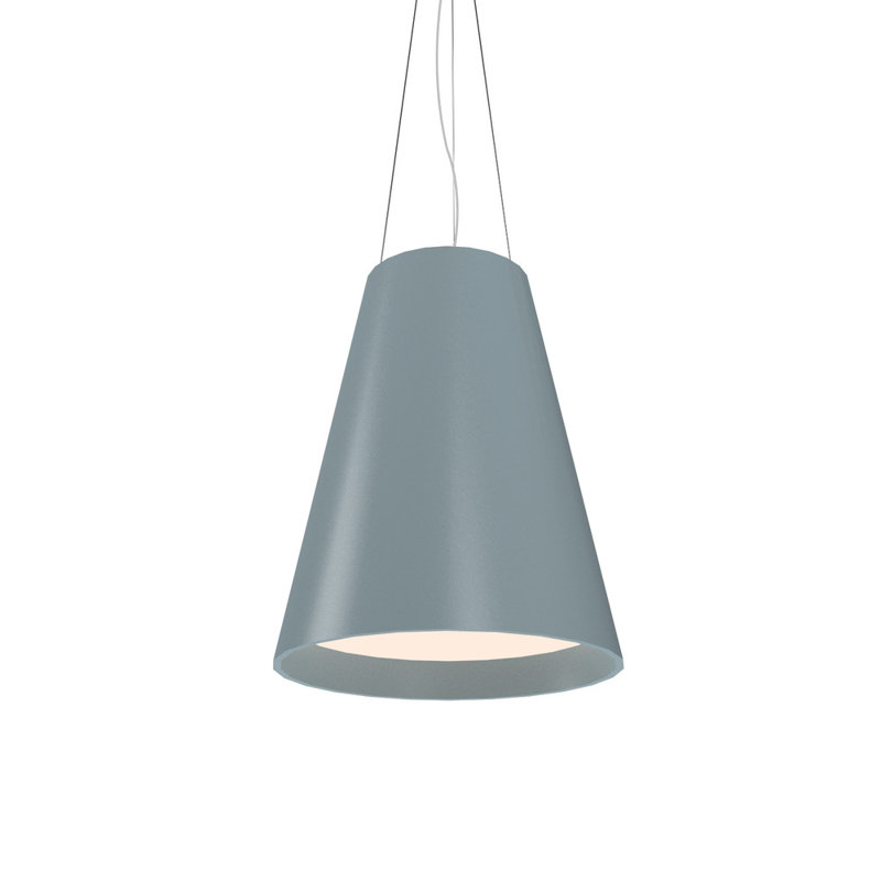 1 - Light LED Pendant, Imbuia, 4000
