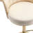 Jenyiah Swivel Upholstered Adjustable Height Counter Stool-933147096