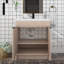 Meuble-lavabo simple avec plateau 30 po Leeshaun