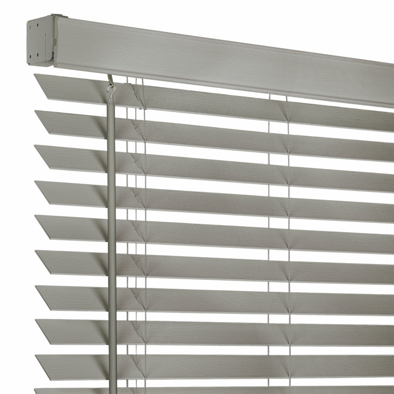Store de fenêtre sans cordon Ponca, L 46 po x L 64 po, Gris