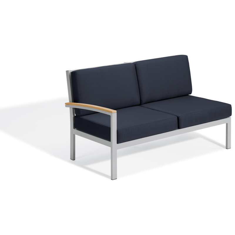 Causeuse modulaire Travira (droite), Bleu minuit