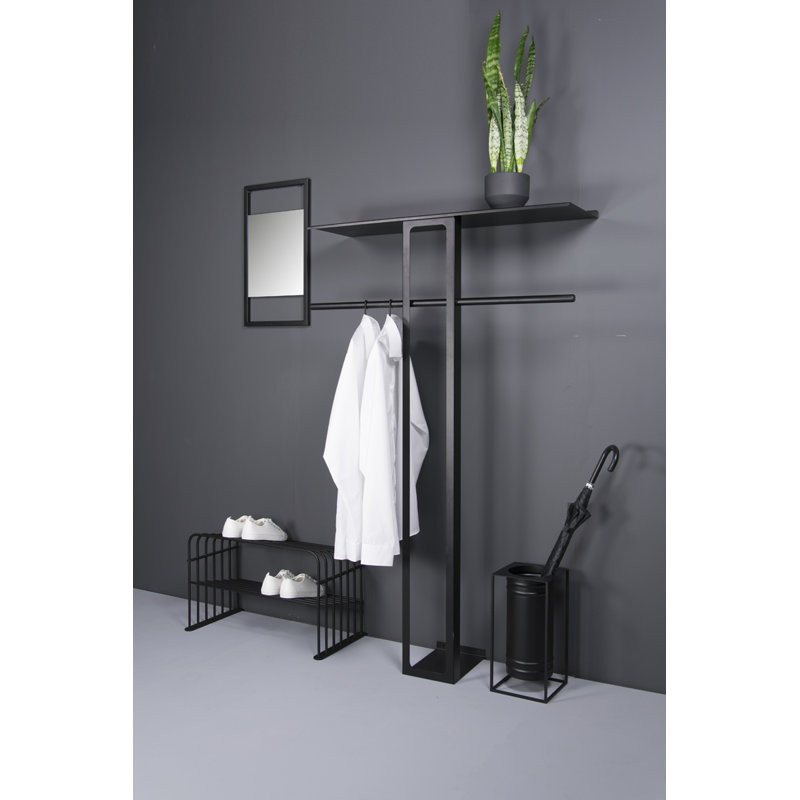 LUMA Steel Rectangle Mirror, 60 cm H x 40 cm W