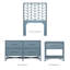 Ivy Four Piece Bedroom Set-559430440-559430442-559430443