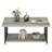 Coffee Table For Living Room, Modern 2-Tier Round Corners Center Table With Storage, Rectangular Living Room Table With Sturdy Metal Frame For Sofa Home Office-1874646023