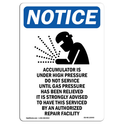 Accumulator Is Under Sign with Symbol