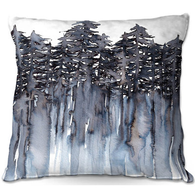 Floral Reversible Throw Pillow