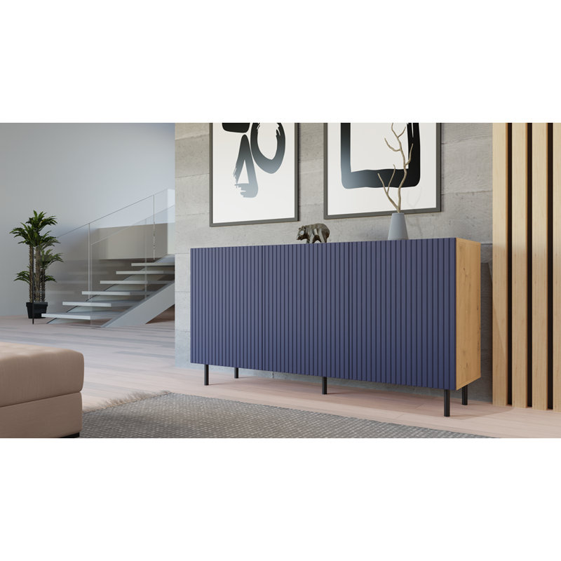Sibbele 40cm Sideboard, Navy Blue