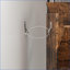 Bibliothèque, arbre à 9 niveaux avec tiroir, économie d'espace rustique, 15 x 7,7 x 55,5 pouces | Brun foncé profond | Bois d'ingénierie