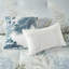 Édredon 6 pièces en coton bleu avec coussin décoratif - imprimé tropical pour une chambre côtière fraîche, décor classique de literie lavable à la machine-126748698