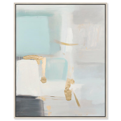 «Pale Radiance I Canvas Moody Abstracts» par Art Remedy