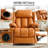 Power Lift Recliner Chair for Elderly With Vibration Massage Heat And Cup Holders, 2 Side Pockets-1558314141