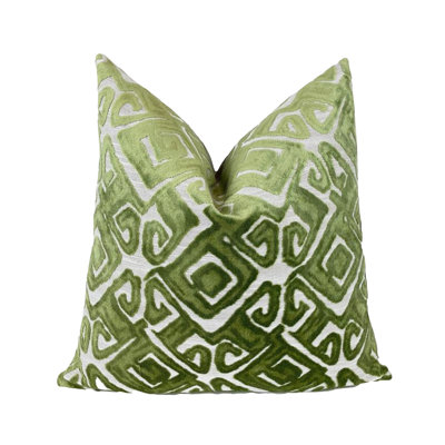 Velvet Tribal Throw Pillow Cover