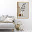 «Minimalist Pots Leaves Botanical Duo Neutral Decor», reproduction d'art sur toile encadrée-120747956-120747955-120747954