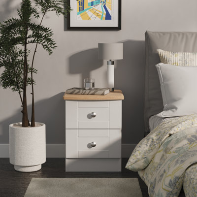 Agyen 40cm W Manufactured Wood Bedside Table