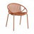 Contemporary 2-Piece Plastic Dining Chair Set with Ergonomic Design and Sturdy Metal Legs for Patio or Porch-1710969551