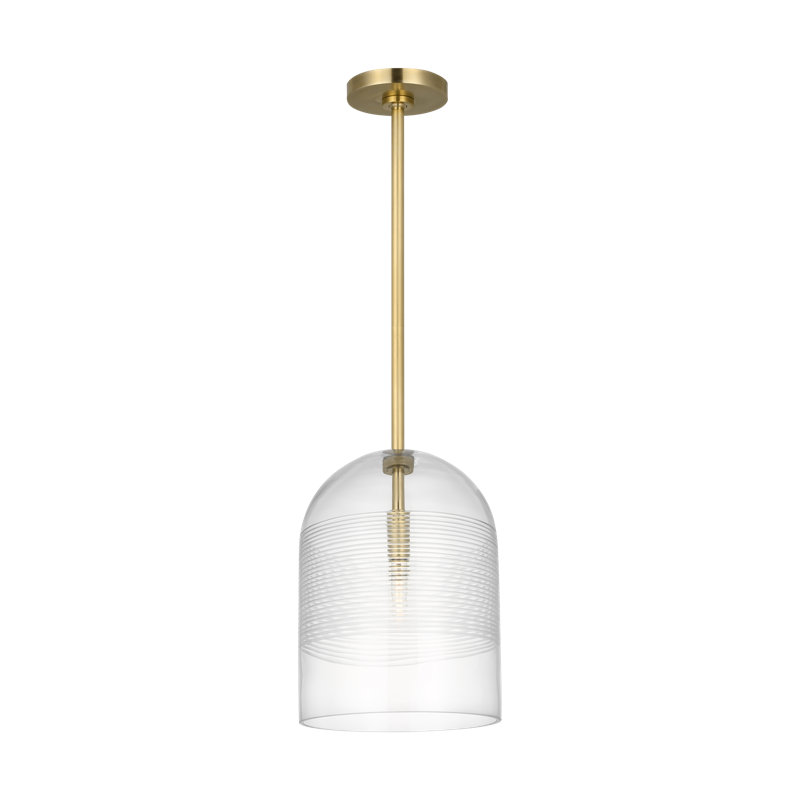 Leano 1 - Light Pendant, Hand-Rubbed Antique Brass, 79.3" H x 13" W x 9.5" D