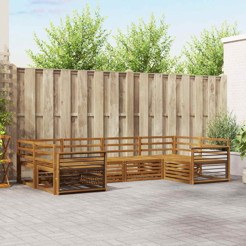 325cm Wide Patio Sectional Set