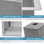 Ruvati 33" Apron-front Workstation Low-Divide  60/40 Farmhouse Kitchen Sink Stainless Steel