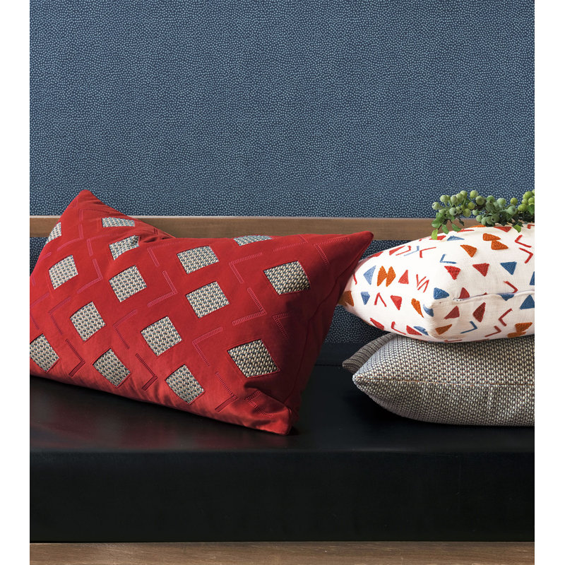 Mackay Textured Reversible Throw Pillow