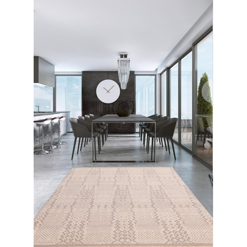 Tapis gris Tangier 8 pi 3 po x 10 pi 3 po
