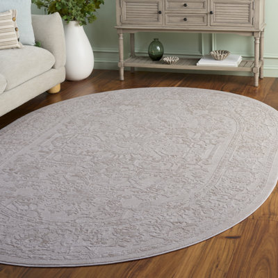 Calidia Oriental Cream/Ivory Area Rug