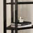 Transparent triangular acrylic corner bookcase-1212084371