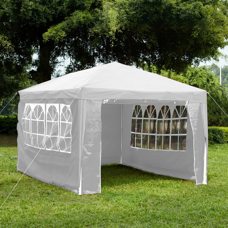 Rakestraw 3 x 4m Metal Party Tent, White