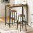 35.4" Bar Table with Charging Station-709930117