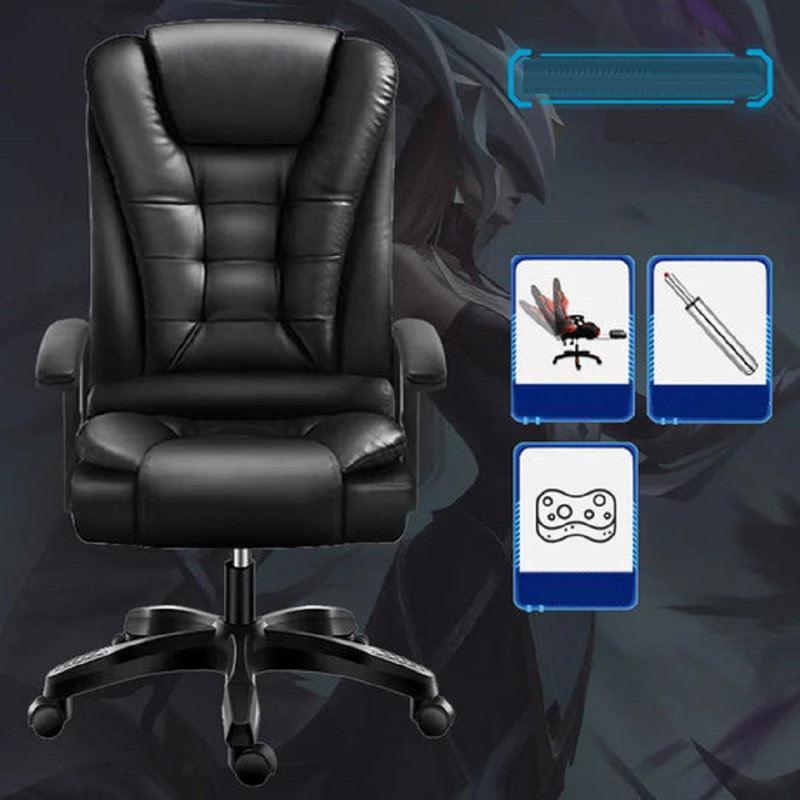 Cevallos Genuine Leather Gaming Chair