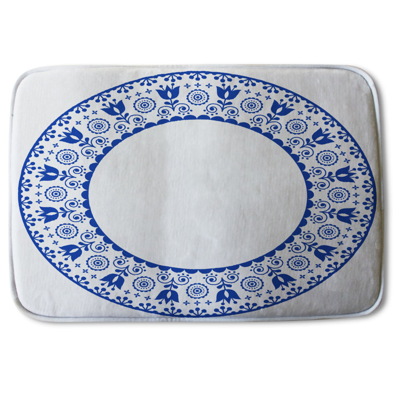 Camille Memory Foam Non-Slip Bath Rug