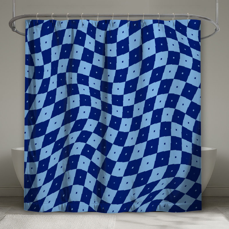 Rideaux de douche Wavy, L 70 po x H 72 po