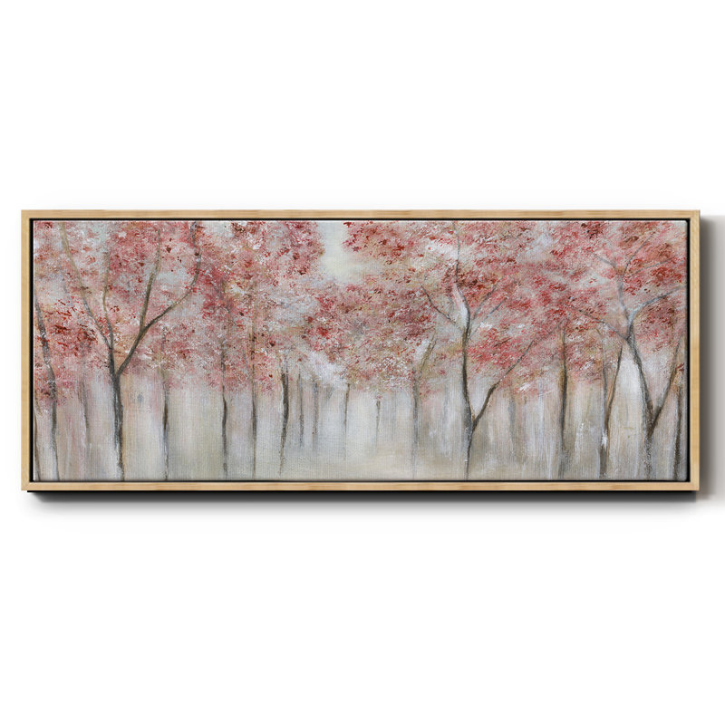 «Blush Spring», toile encadrée, H 8 po x l 20 po