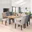 Timothee Extendable Solid Wood Base Dining Table