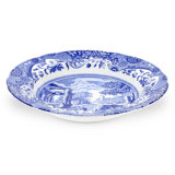 Spode Blue Italian Soup Plate 9"